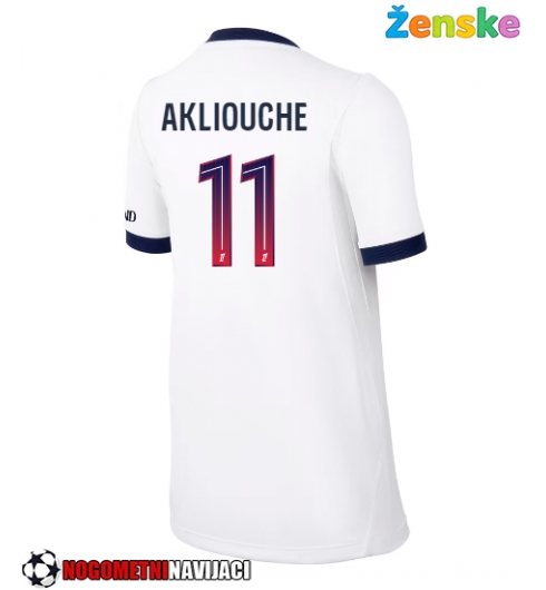 Ženske Nogometnih dresov Paris Saint-Germain Maghnes Akliouche #11 Gostujoči 2026-27 Kratki rokavi Ženske Nogometnih dresov Paris Saint-Germain Maghnes Akliouche #11 Gostujoči 2026-27 Kratki rokavi